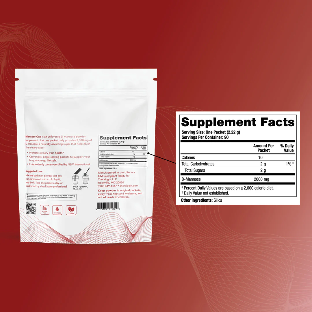 Mannose OneĀ® DāMannose Supplement - Image 3
