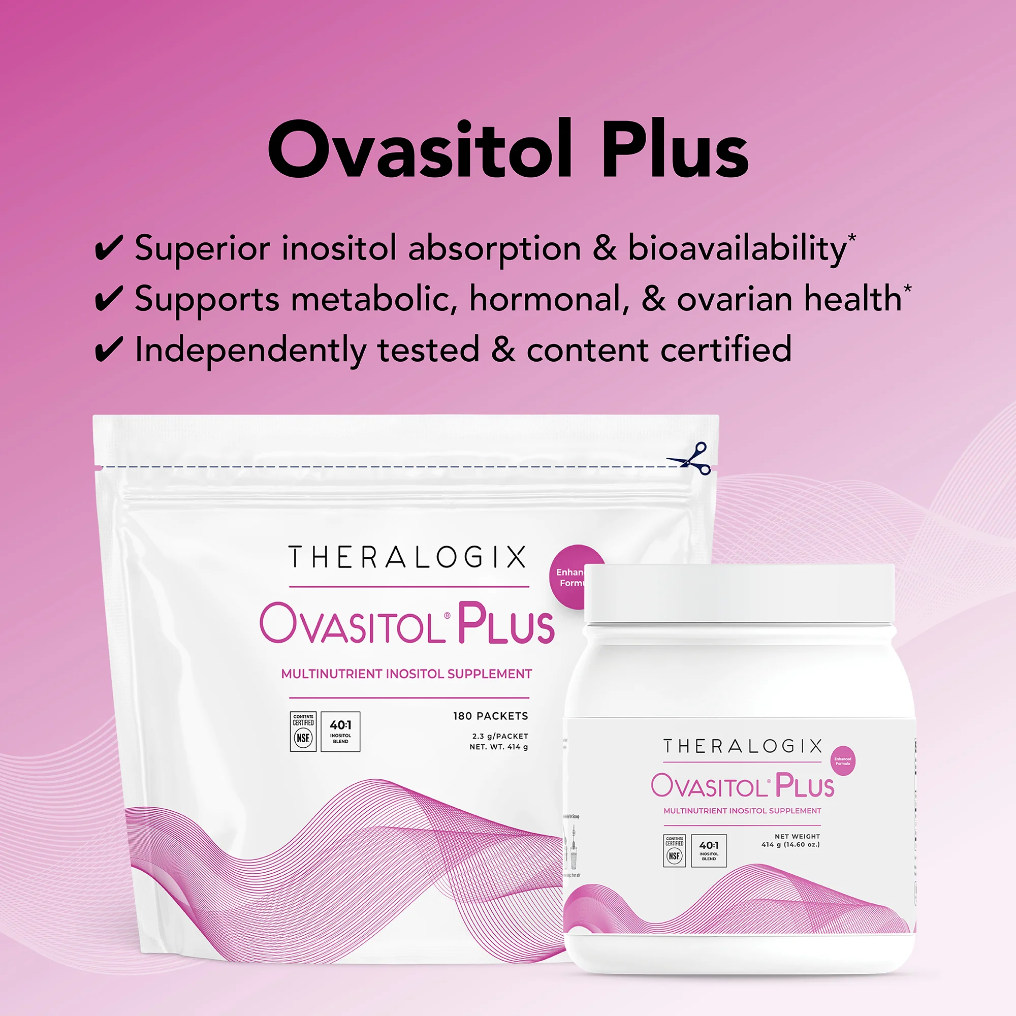 Ovasitol® Plus Metabolic Health Supplement - Image 2