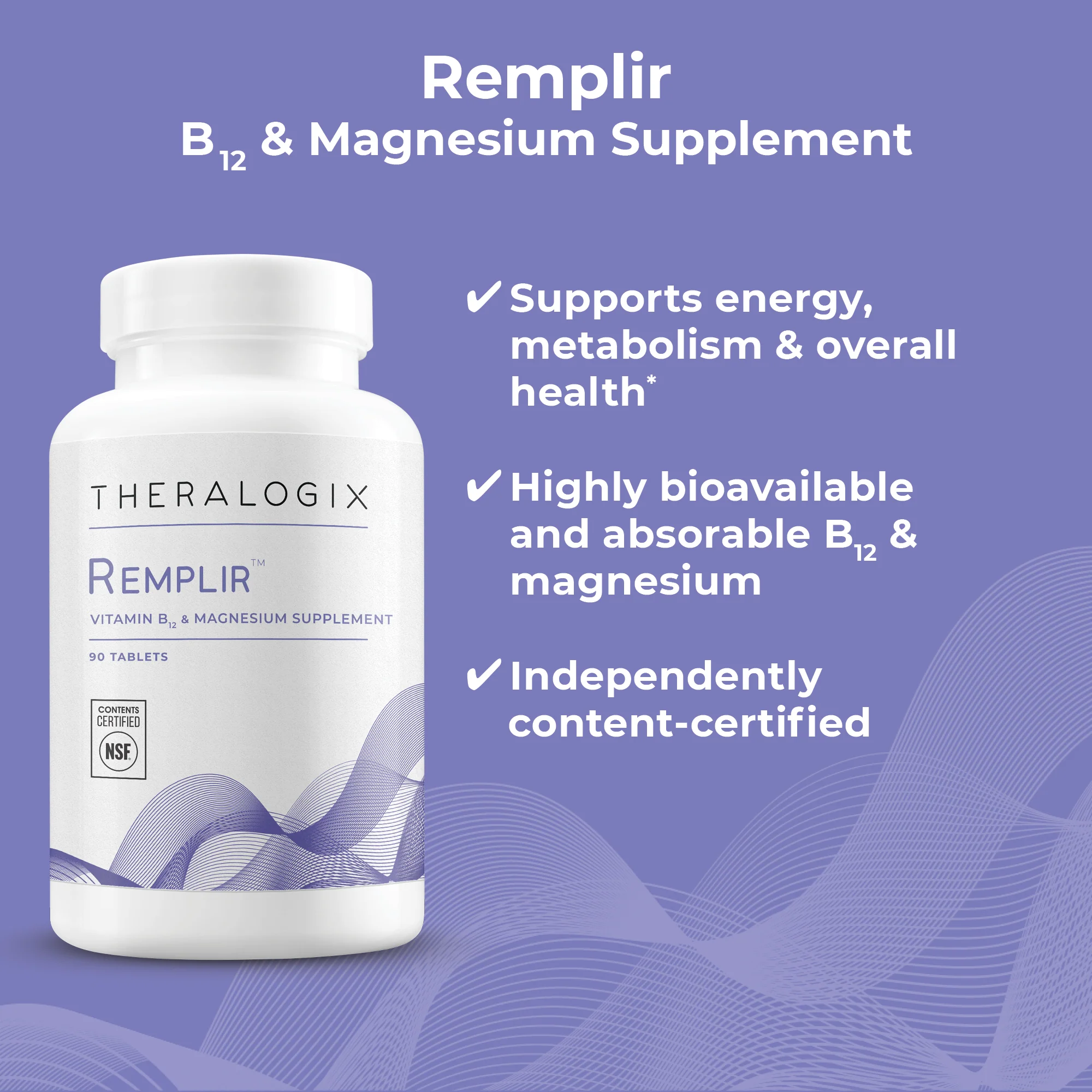 Remplir® B12 & Magnesium Supplement - Image 2