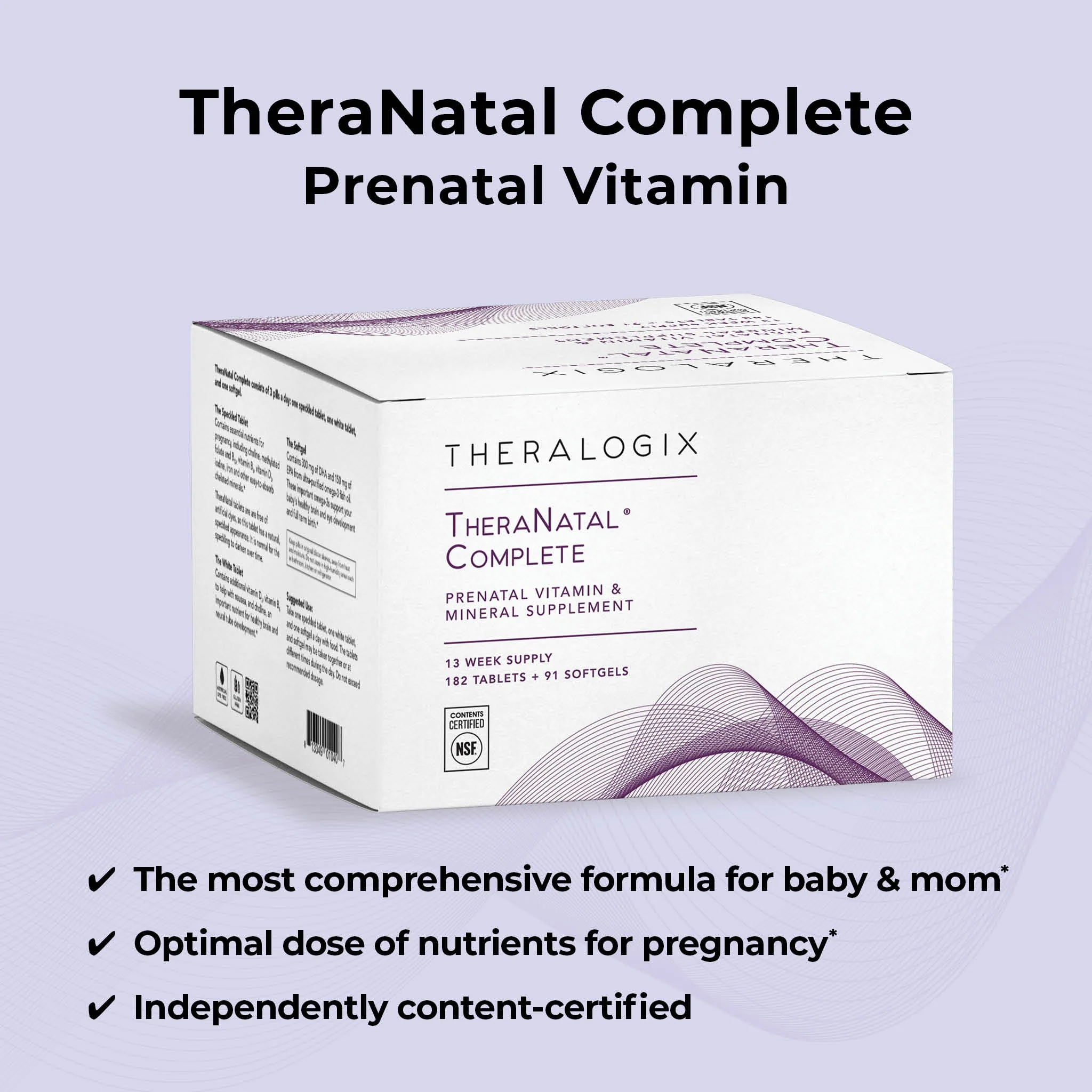 TheraNatal® Complete Prenatal Vitamin - Image 2